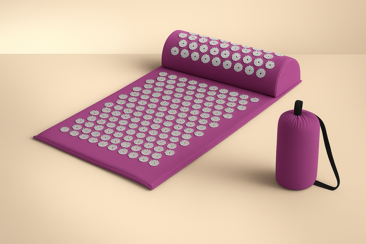 Acupuncture Yoga Mat Set