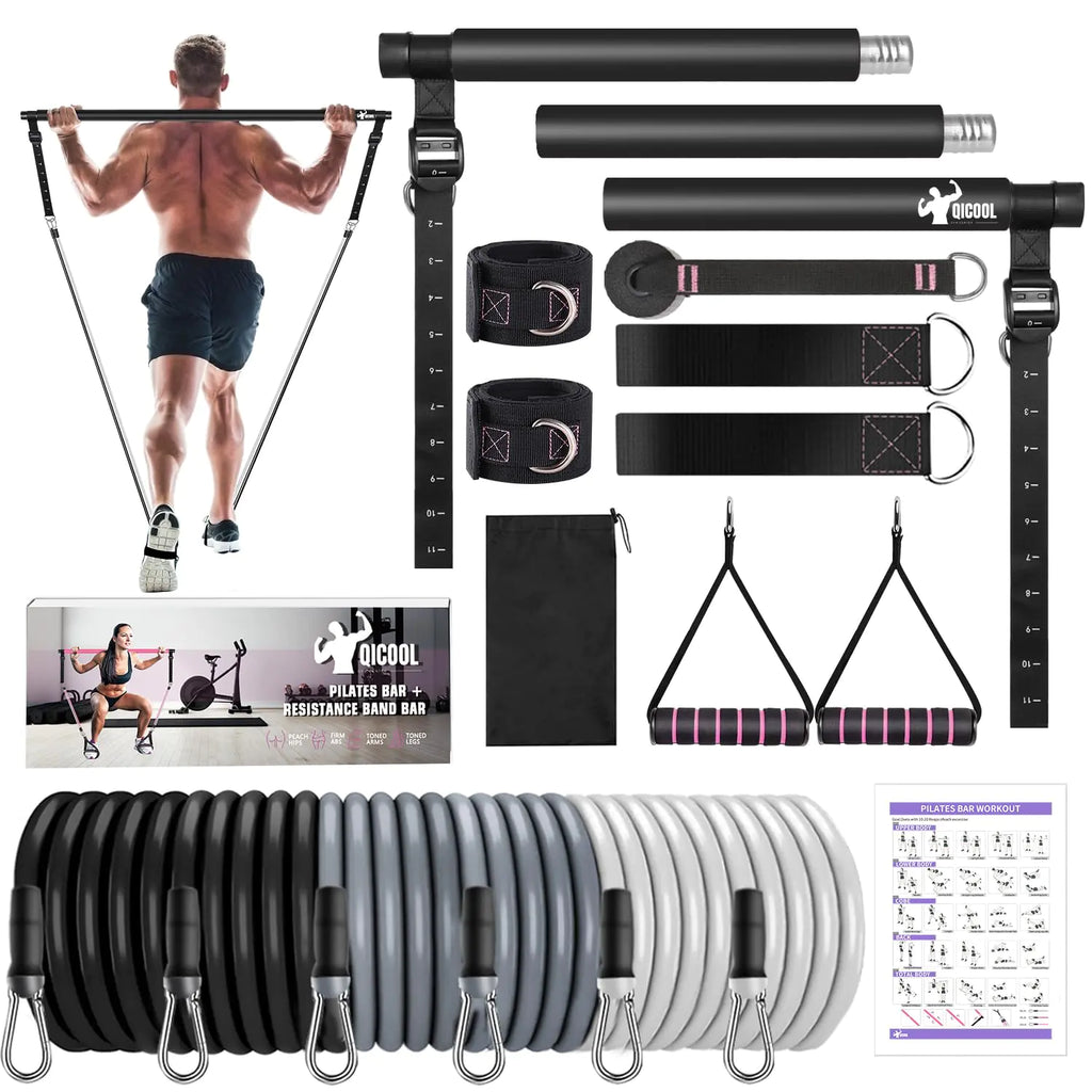 Pilates Resistance Bar Set